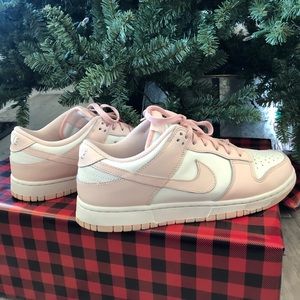 Nike Dunk Low in “orange pearl”.